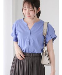Te chichi TERRASSE/袖タックカットブラウス/508275103