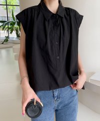 Flolia/フロリア Flolia フレンチスリーブギャザーブラウス オフィス ビジネス フォーマル セレモニー 卒業式 卒園式 入学式 入園式/508275125