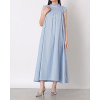 STYLEBLOCK/スタイルブロック STYLEBLOCK 先染めストライプシャーリングノースリーブワンピース/508275177