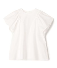 MACPHEE/タイプライター フレアスリーブブラウス/508275241