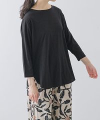KAGURE/シフォン天竺7分袖カットソー/508275303