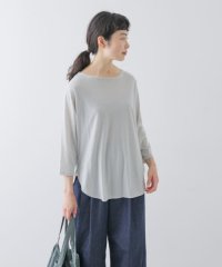 KAGURE/シフォン天竺7分袖カットソー/508275303