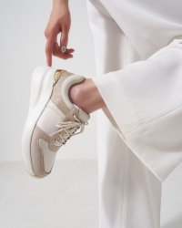 fitfit/スタイルアップグリッタースニーカー/508275480
