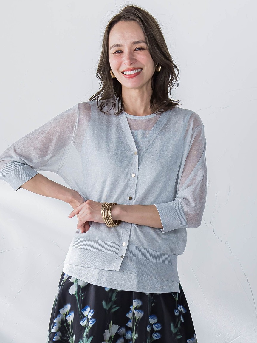 【新品未使用】Viaggio Blu   ジャケット   グレー ビアッジョブルー(Viaggio Blu)の通販 - d fashion