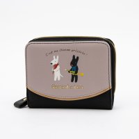 Gaspard et Lisa/リサトガスパール Gaspard et Lisa 財布 レディース 2つ折り ラウンドファスナー 絵本柄 人気 キャラクター コンパクト 使いやすい/508275654