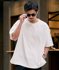 CavariA/キャバリア CavariA CavariA クルーネック パネルサイドスリット半袖Tシャツ/508275670