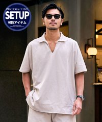 CavariA/キャバリア CavariA CavariA スキッパーポロシャツ/508275675