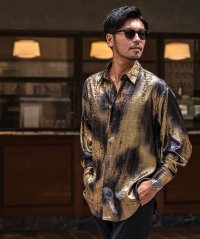 CavariA/キャバリア CavariA CavariA ラメ長袖シャツ/508275680