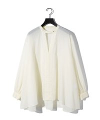 MIDIUMISOLID/MIDIUMISOLID for Ladies スタンドカラースキッパーシャツ/508275889