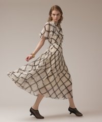 GRACE CONTINENTAL/チェックプリントプリーツワンピース/508276073