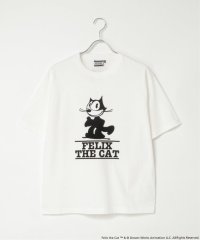 VENCE　EXCHANGE/Felix the cat フィリックス・ザ・キャット / フロッキープリントTシャツ/508165054