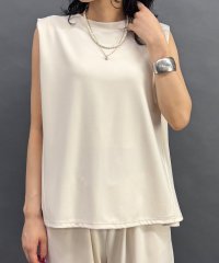 NICOLE white/スリーブレスブラウス/508241079
