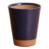 KAMOSHIKA　DOUGUTEN/かもしか道具店 ビアカップ こぶり 陶器 日本製 スリム ブラック ホワイト ネイビー 黒 白/508241387