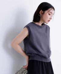 NATURAL BEAUTY BASIC/チュールレイヤードニット/508256965