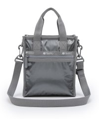 LeSportsac/MINI N/S TOTEガンメタルグレーシャイン/508260185