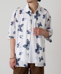 MAGASIN DE MODE CONTACT/マガジンデモードコンタクト MAGASIN DE MODE CONTACT H/S 総柄シャツ/508265109