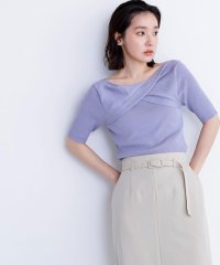 NATURAL BEAUTY BASIC/ツイストドレープニット/508269155
