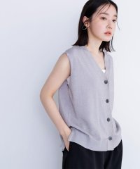 NATURAL BEAUTY BASIC/スパークVネックニットベスト/508269156