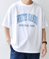 SHIPS any MEN/SHIPS any: NATIONAL PARK ヴィンテージライク プリント Tシャツ◆/508270763