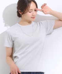 SHOO・LA・RUE　DRESKIP/ラメテレコ半袖トップス/508275722