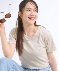 SHOO・LA・RUE　DRESKIP/シューラルー／ドレスキップ SHOO・LA・RUE/DRESKIP ラメテレコ半袖トップス/508275722