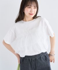 Green Parks/グリーン パークス Green Parks ・ELENCARE DUE チュールフリルレイヤーTEE/508276312
