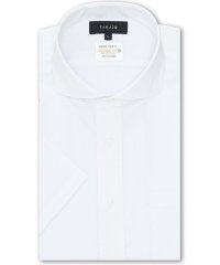 TAKA-Q/形態安定 吸水速乾 スタンダードフィット カッタウェイ半袖シャツ 半袖 シャツ メンズ ワイシャツ ビジネス ノーアイロン 形態安定 yシャツ 速乾/508276395