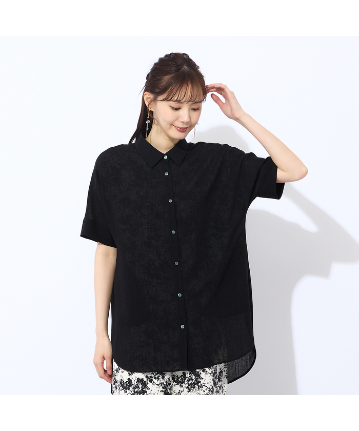 Liliane Burty ECLAT（Sサイズ） / リリアンビューティ エクラ 【S・Mサイズ】ハイネック七分袖Tシャツ S・Mサイズ】ハイネック七分袖Tシャツ（73122452