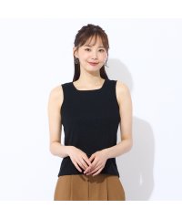 Liliane Burty ECLAT/【S・Mサイズ】ラメリブジャージー　タンクトップ(ブラック)/508276523