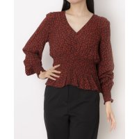 WHISTLES/ウィッスルズ WHISTLES Pansy Dot Jenny Peplum Top/508276555