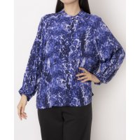 WHISTLES/ウィッスルズ WHISTLES Glossy Leopard Raglan Shirt/508276564