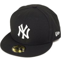 NEW ERA/ニューエラ NEW ERA 59FIFTY ニューヨーク・ヤンキース ブラック/スノーホワイト [14525208]/508276592