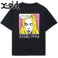 X-girl/エックスガール X－girl POP FACE S/S TEE WHITE ホワイト 白 [105252011037]/508276600