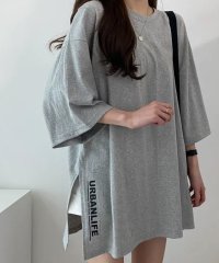 VIVIDLADY/ビビッドレディ VIVIDLADY チュニック ロングTシャツ 半袖/508276621