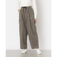 LAITERIE/レイトリー LAITERIE オーガニックフラワープリント 2WAY BOXタックパンツ/508276639