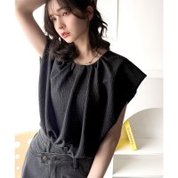 Classical Elf/クラシカルエルフ Classical Elf 大人フェミニンな着映え。前後2wayタック使いバルーンブラウス/508276791
