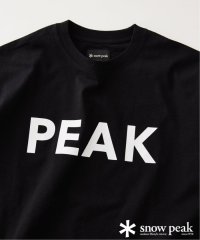 JOURNAL STANDARD relume Men's/SNOW PEAK / スノーピーク 別注 ”PEAK SNOW” ロゴTシャツ/508276865