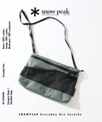 JOURNAL STANDARD relume Men's/SNOWPEAK / スノーピーク Everyday Use サコッシュ AC－25SU405/508276869
