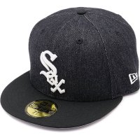 NEW ERA/ニューエラ NEW ERA 59FIFTY DENIM 2TONE ブラック [14388869]/508276876