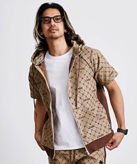 SB Select/シルバーバレットセレクト SB Select LUXE/R モノグラムジャガード半袖パーカー/508277179