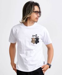 SB Select/シルバーバレットセレクト SB Select LUXE/R クルーネック モノグラムベア半袖Tシャツ/508277192