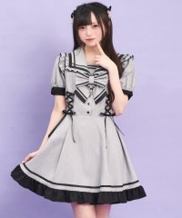 Secret Honey/シークレットハニー Secret Honey サイドレースアップセーラーワンピース/508277283