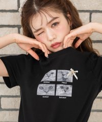 ROJITA/クチュールバイロジータ couture BY ROJITA CATプリントミ二Tシャツ/508277285