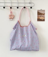 florge/フロージュ florge 【大容量・軽い◎】フラワーリボン総柄ショッピングバッグ/エコバッグ/サブバッグ/508277292