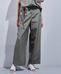 INDIVI/【日本製／SETUP可能】ソフトダンガリーワイドパンツ/508277390