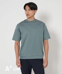 green label relaxing/A+ COOL スムース クルーネック カットソー －接触冷感・抗菌－/508277420
