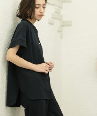 OPAQUE.CLIP/《5色展開/SS－LLサイズ》スキッパー金ボタンブラウス/セットアップ対応【防シワ/ストレッチ/洗濯機洗い可】/508277429