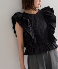 U by Spick&Span/コットンフリルピンタックブラウス/508277451