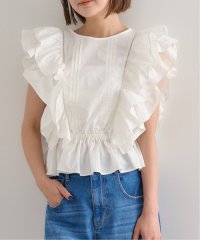 U by Spick&Span/《予約》コットンフリルピンタックブラウス/508277451