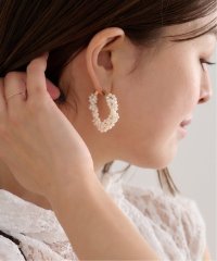 U by Spick&Span/《予約》jour couture /ジュール クチュール  パールチェーンピアス/508277453